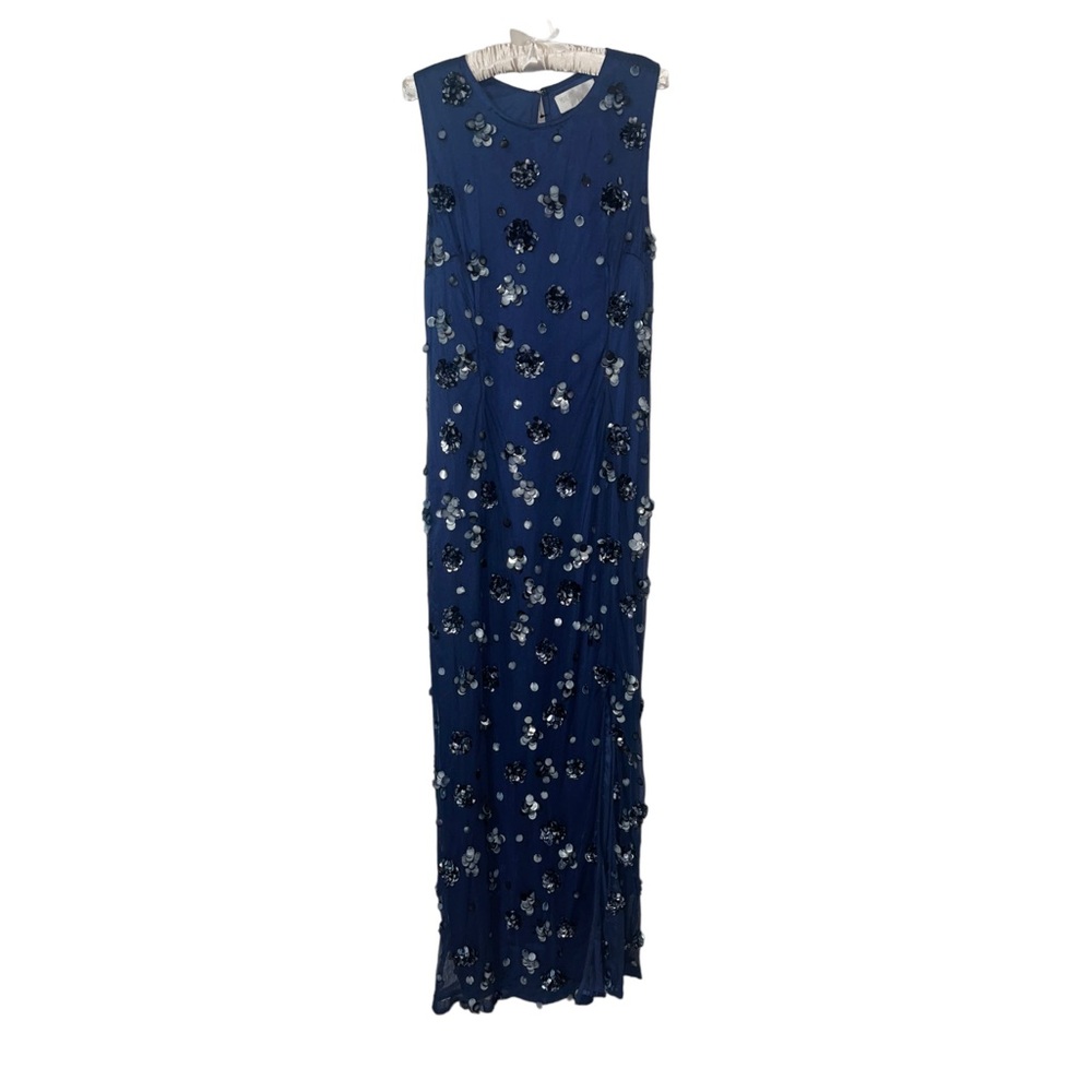 Mikael Aghal pallet embellished evening gown new with tags size 12